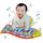 Piano Music poissons les animaux de bébé enfants j