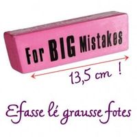  Gomme geante