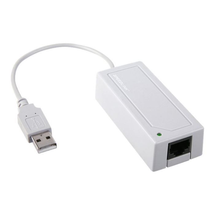 SPEEDLINK LAN Adapter for Wii Adaptateur réseau… Achat / Vente