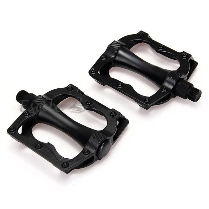 Paire Pédale en Métal NOIR Pour Vélo de Route Cyclisme VTT MTB BMX