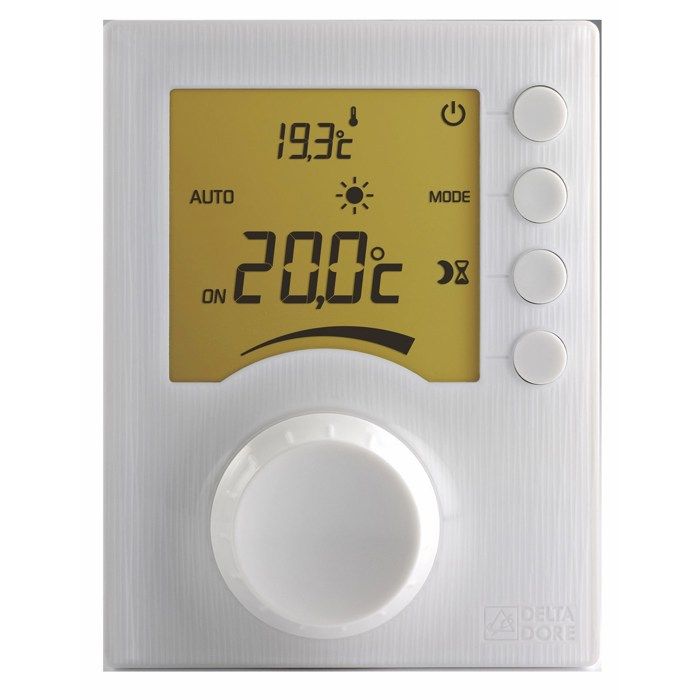 Thermostat d'ambiance programmable filaire