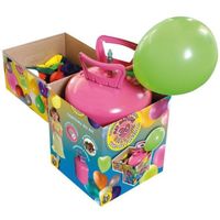 PISTOLET EAU - JET EAU Station De Gonflage À L'Hélium 30 Balons + Bolduc