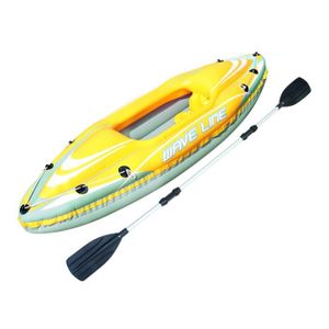 BESTWAY Kayak WaveLine 1 Adulte + 1 Pagaie