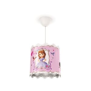 Disney Philips Lustre - suspension Sofia violet 23W