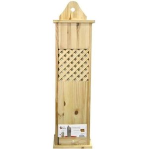 FRANDIS Huche ? pain en bois pin massif 78x21x17cm marron