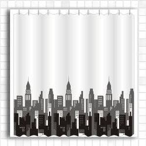 FRANDIS Rideau de douche textile city