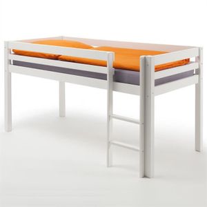 LIT COMBINÉ - MEZZANINE Lit enfant mi-hauteur 90 x 200 cm LIT COMBINÉ - MEZZANINE Lit enfant mi-hauteur 90 x 200 cm