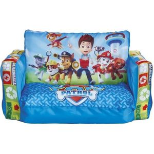 WORLDS APART PAT PATROUILLE Canapé Enfant Gonflable et Dépliable 2 en 1