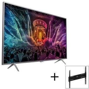 Pack PHILIPS TV LED 43PUS6401- Ultra-plat 4K - 108cm (43\