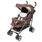 POUSSETTE-CHASSIS POUSSETTE BAMBIKID Poussette double Caramel