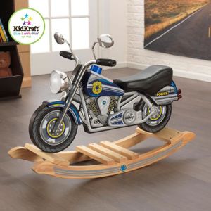 KIDKRAFT Moto de Police ? Bascule
