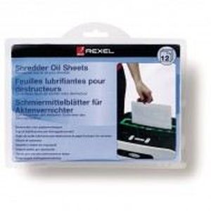 REXEL 12 feuilles pré-lubrifiées