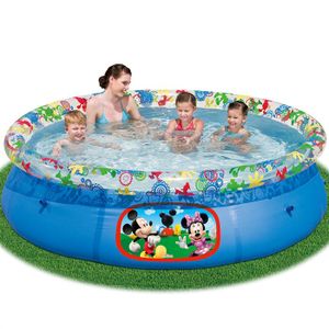 PISCINE GONFLABLE  Piscine Fast Mickey Mouse Ronde 244x66 cm