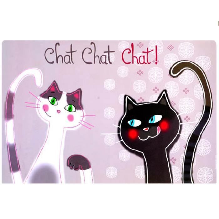Set de table chat Achat / Vente Set de table chat pas cher Les