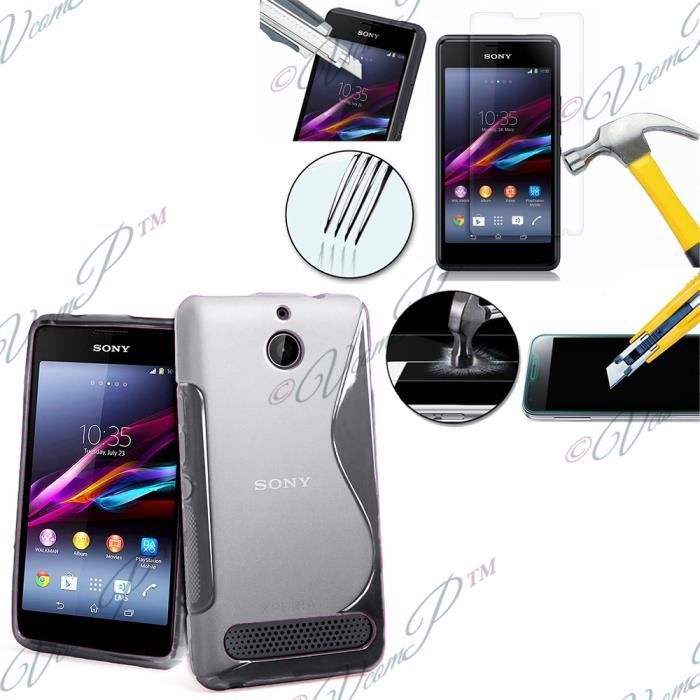 pour sony xperia e1 d2004 d2005 e1 dual d2104 d2114 d2105 coque gel s line verre tremp 233 pour sony xperia e1 d2004 d2005 e1 dual d2104 d2114 d2105 coque gel s line verre tremp 233