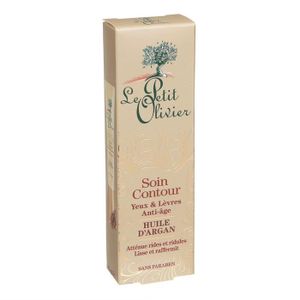 LE PETIT OLIVIER Soin contour yeux et levre Anti âge - 15ML