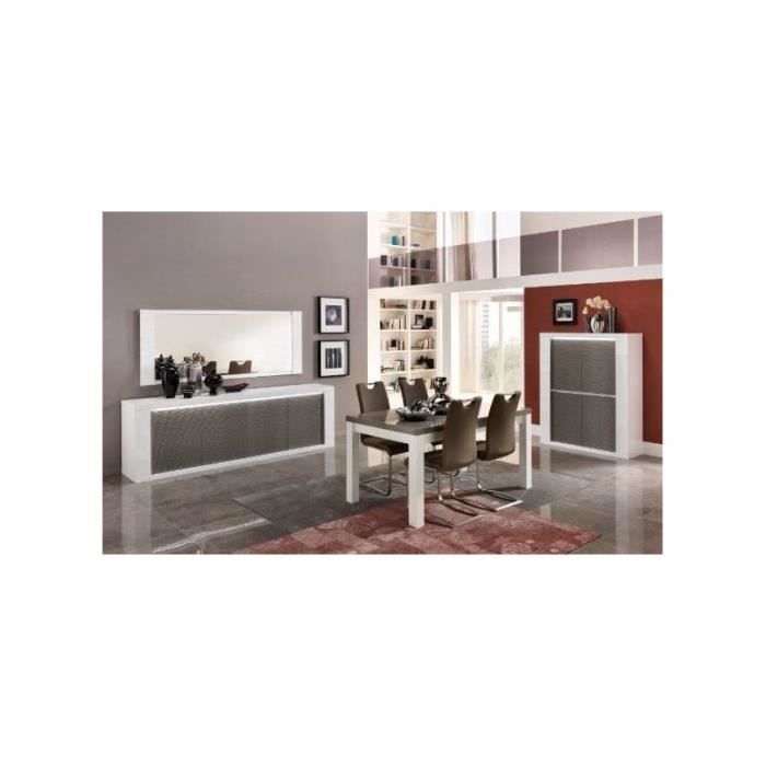 Chaise laque blanc salle a manger achat / vente chaise laque ... Colorée salle manger Créatif à