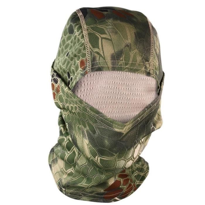 Cagoule Masque Bonnet 1 Trou CAMO Protection pr... - Prix ...