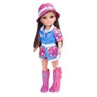 POUPEE-POUPON Poupée Nancy Like You Line - Brune 43Cm