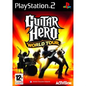 JEUX PLAYSTATION 2 GUITAR HERO WORLD TOUR JEU SEUL / Jeu console PS2 JEUX PLAYSTATION 2 GUITAR HERO WORLD TOUR JEU SEUL / Jeu console PS2