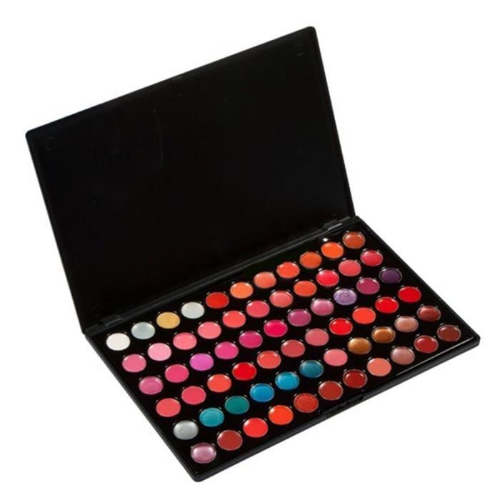 Palettes comprend des couleurs pour les lèvres matte et chatoyante. Cette palette comprend les