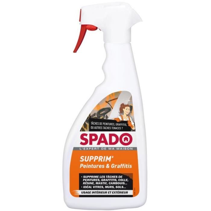 ext&eacute;rieur Supprim' Graffitis surfaces poreuses Spado Pulv&eacute;risateur