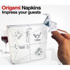 LINGE DE TABLE JETABLE Serviettes Origami