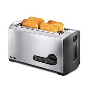 PETRA 142372 Grille-pain ? Inox