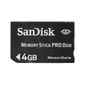 CARTE MEMOIRE Mémoire SANDISK MS DUO PRO 4GO GAMING