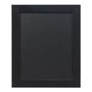 Ardoise murale rectangulaire , 20 x 24 cm, black