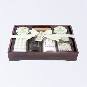 COFFRET CADEAU CORPS Coffret de Bain en Bois collection Healing Spa COFFRET CADEAU CORPS Coffret de Bain en Bois collection Healing Spa