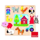  Puzzle Silhouette Ferme