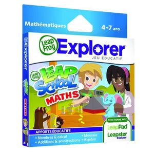 JEU CONSOLE EDUCATIVE LEAPFROG Explorer Jeu Maths JEU CONSOLE EDUCATIVE LEAPFROG Explorer Jeu Maths