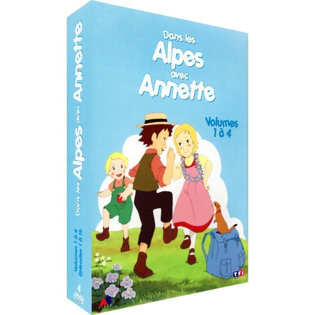 Dans Les Alpes Avec Annette Paroles DVD Dans les Alpes avec Annette en dvd dessin animé pas cher Kusuba