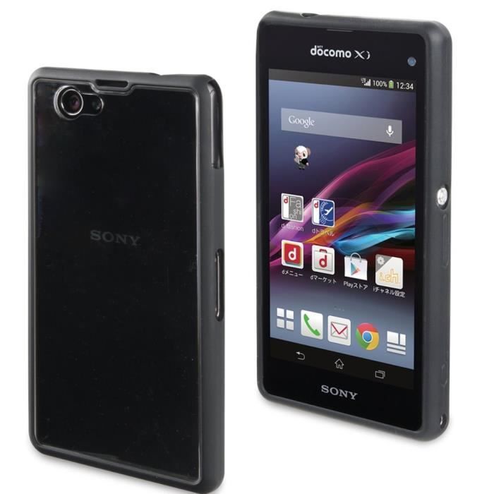 Noir pour Sony Xperia Z1 Compact Protège votre Sony Z1 compact