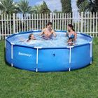 KIT PISCINE  Piscine Ronde Steel Frame Pools Bleue Ø3,05m