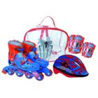  Rollers En Ligne T34/37+ Protections - Spider Man