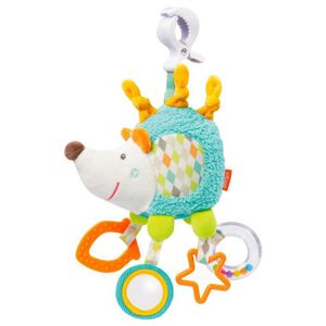 BABYSUN Sleeping Forest Doudou d'activités pince clip herisson