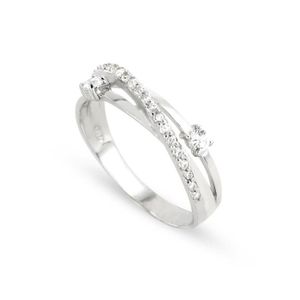 TOUS MES BIJOUX Bague Argent 925° et Oxydes Zirconium Femme