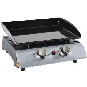 Plancha gaz professionnelle avec plaque acier émaillé ROLLER GRILL, EC ROG901 