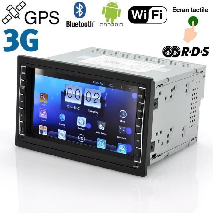 Autoradio G Wifi Gps Android Bluetooth Tactile Achat Vente Autoradio Autoradio G Wifi