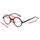 Vintage Monture Lunettes Ronde Plastique Vue Lectu