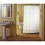 TAPIS BAIN - RIDEAU DOUCHE  Rideau de Douche Uni en Tissus 180x200 cm BLANC…