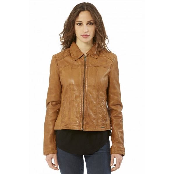 Veste en cuir THE KOOPLES pour Femme - Vestiaire Collective