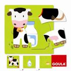  Puzzle 3 Niveaux Vache