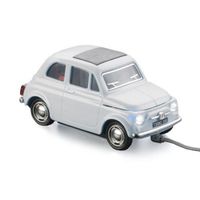 SOURIS Souris filaire Fiat 500 - Blanc