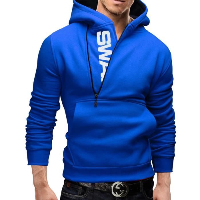 Sweat Homme Marques De Pull Homme Sweat Molleton à Capuche Hoodie