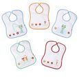 BAVOIR BEBE CONFORT Lot de 5 bavoirs éponge