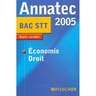 SCOLAIRE / UNIVERSITAIRES Economie-Droit Terminale Stt