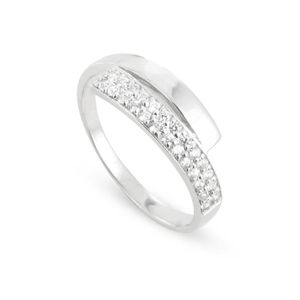 TOUS MES BIJOUX Bague Argent 925° et Oxydes Zirconium Femme